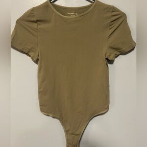 Free people intimately army green body suit xs small
